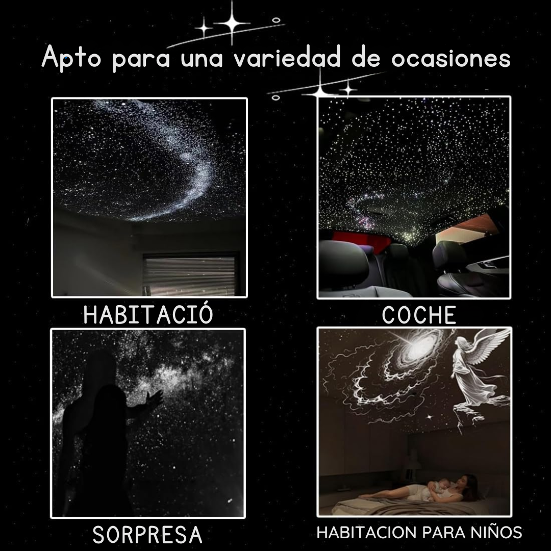 Proyector de luz ambiental de galaxias
